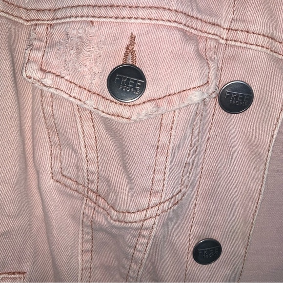 Free People Rumors Denim Jacket 6 - Picture 7 of 16